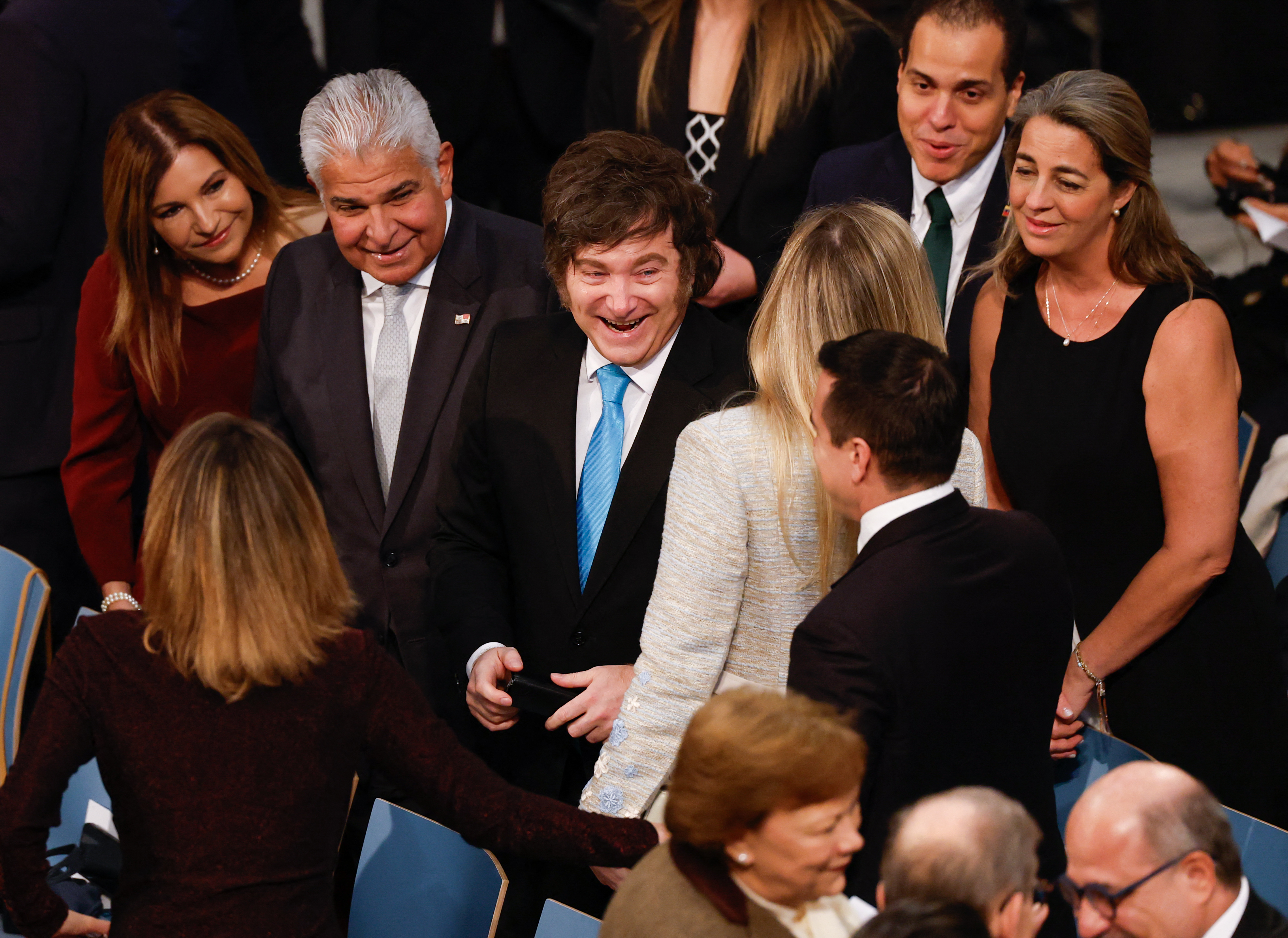 Ceremonia entrega Premio Nobel de Paz a María Corina Machado.