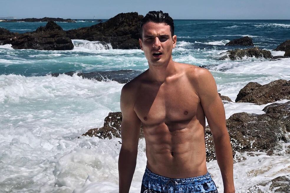 Eduardo Pérez, novio de Viña Machado.
