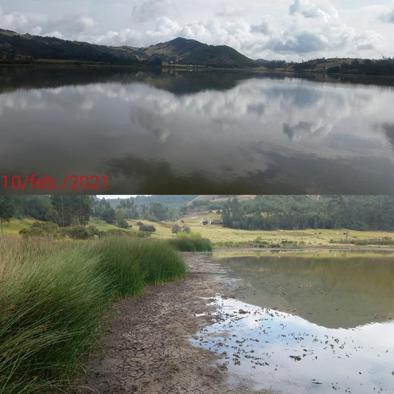 Estas fotos fueron tomadas por la comisión de campo este miércoles.
