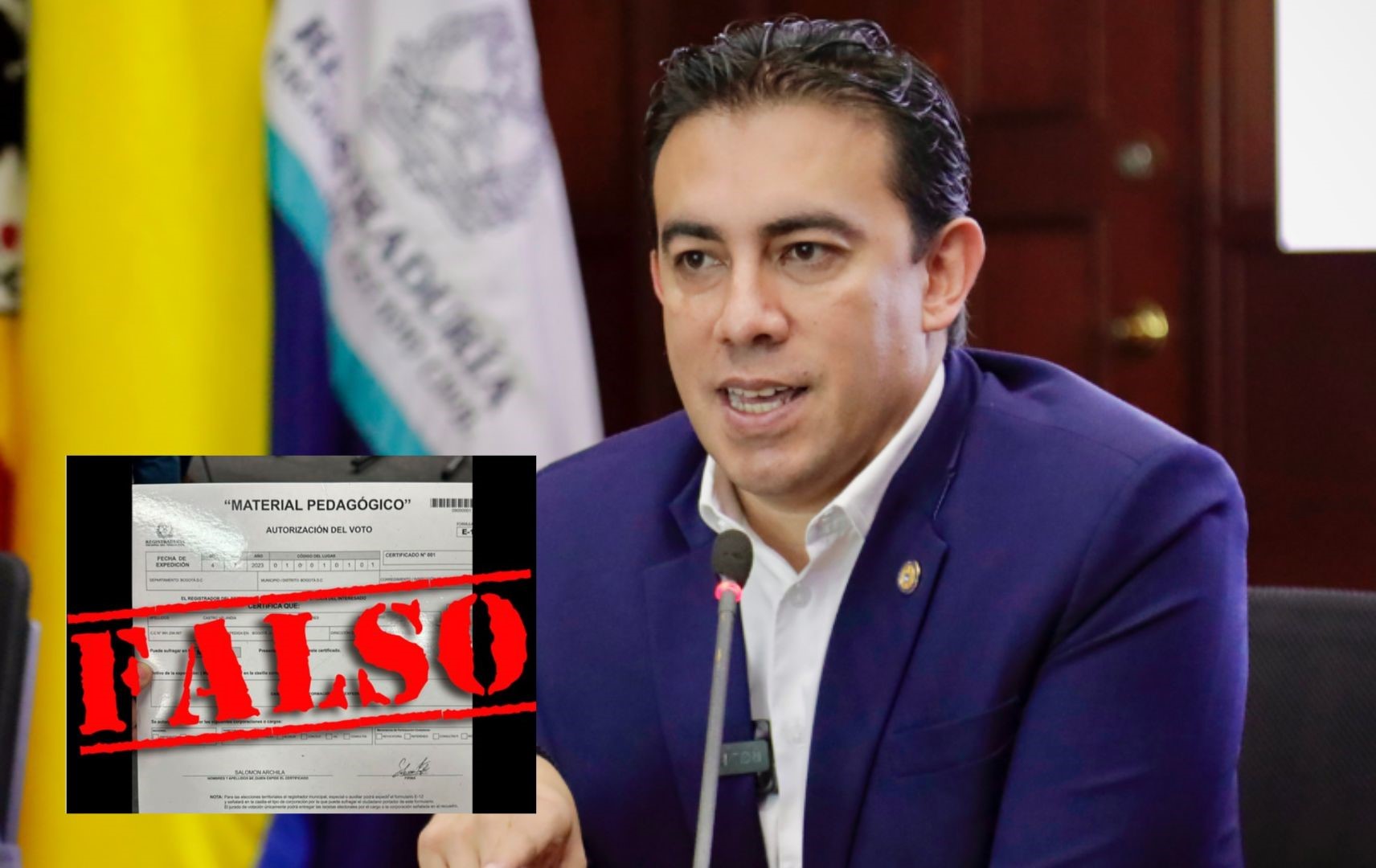 Registraduría alerta falsa información sobre cambio de puestos de votación