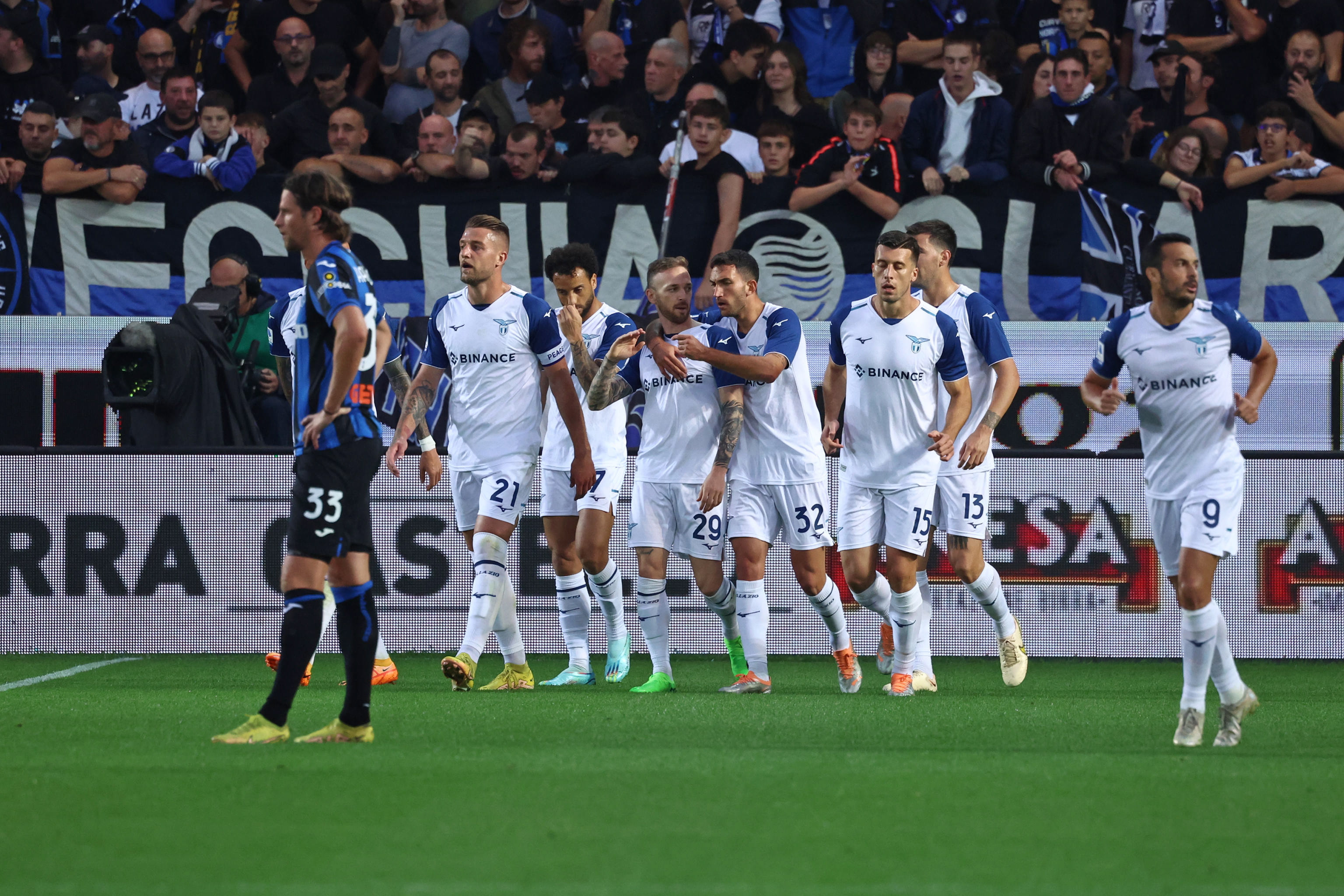 Atalanta, con Muriel en cancha, cayó en condición de local frente a Lazio