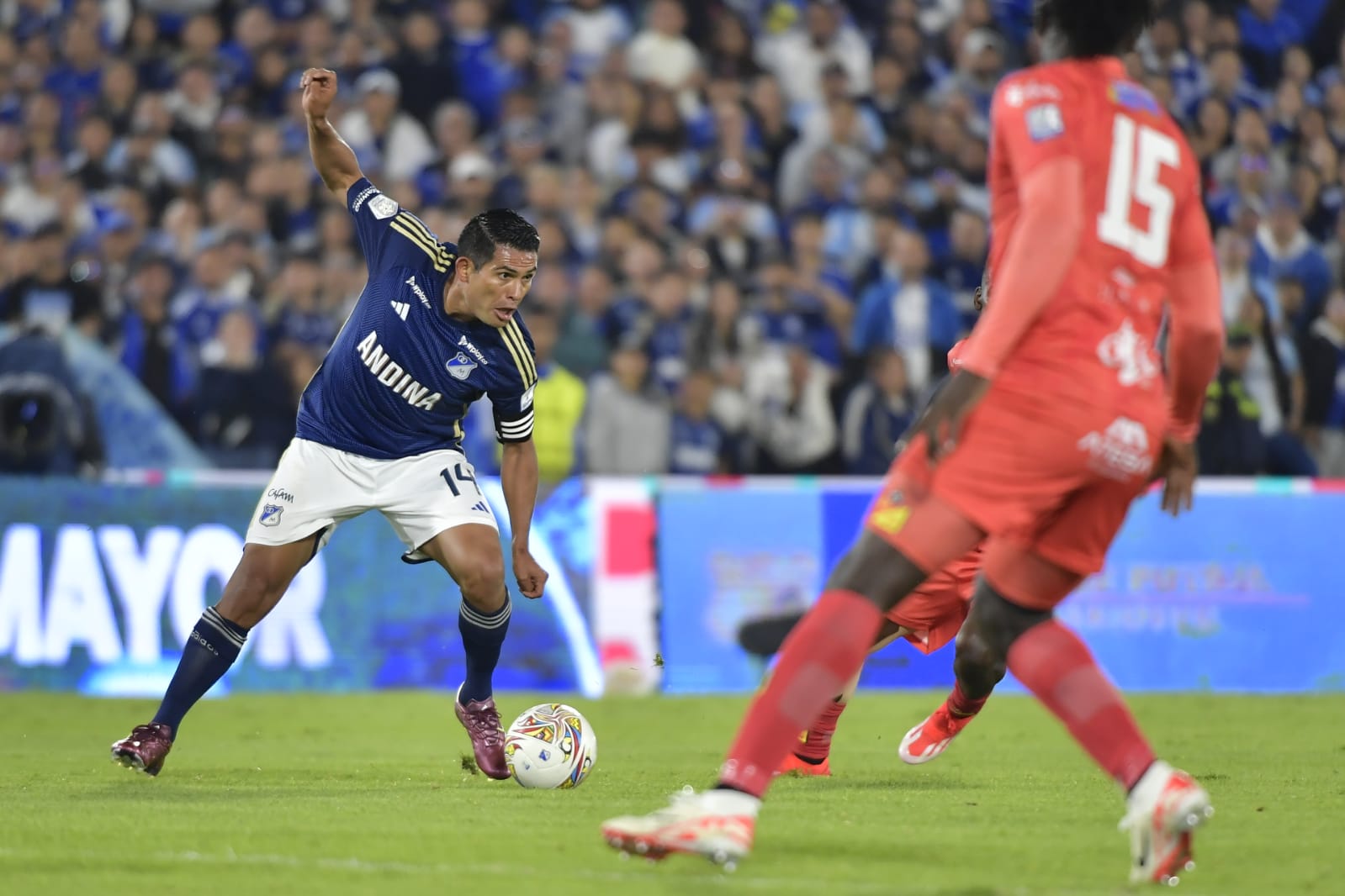 En imágenes: los mejores momentos del partido entre Millonarios y Deportivo Pereira