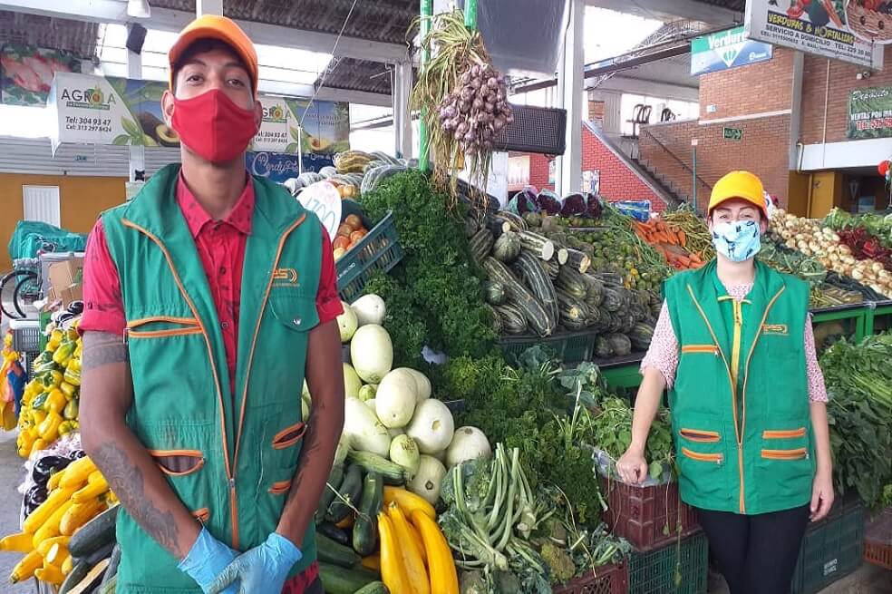 Más de 22 mil domicilios han hecho las Plazas de Mercado de Bogotá durante la cuarentena