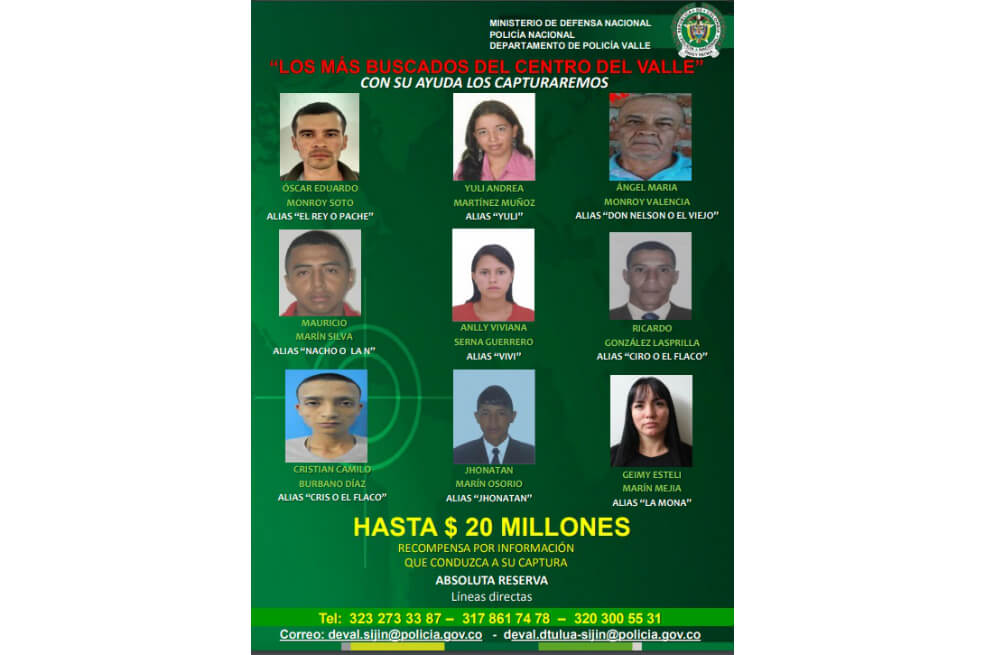Se entregó uno de «Los más buscados» en Valle del Cauca