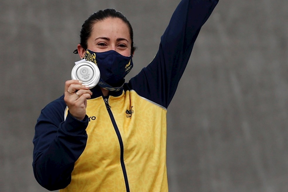 Mariana Pajón pide ayuda para recuperar objetos que le robaron en Barcelona
