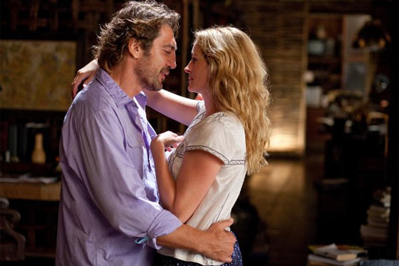 La película "Comer, rezar, amar" fue protagonizada por Julia Roberts y Javier Bardem. / Archivo