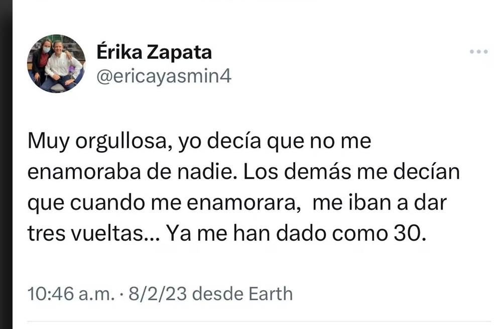 La periodista de ‘Noticias Caracol’ afirmó que antes creía que no se iba a enamorar de nadie, pero su percepción cambió y está muy feliz.