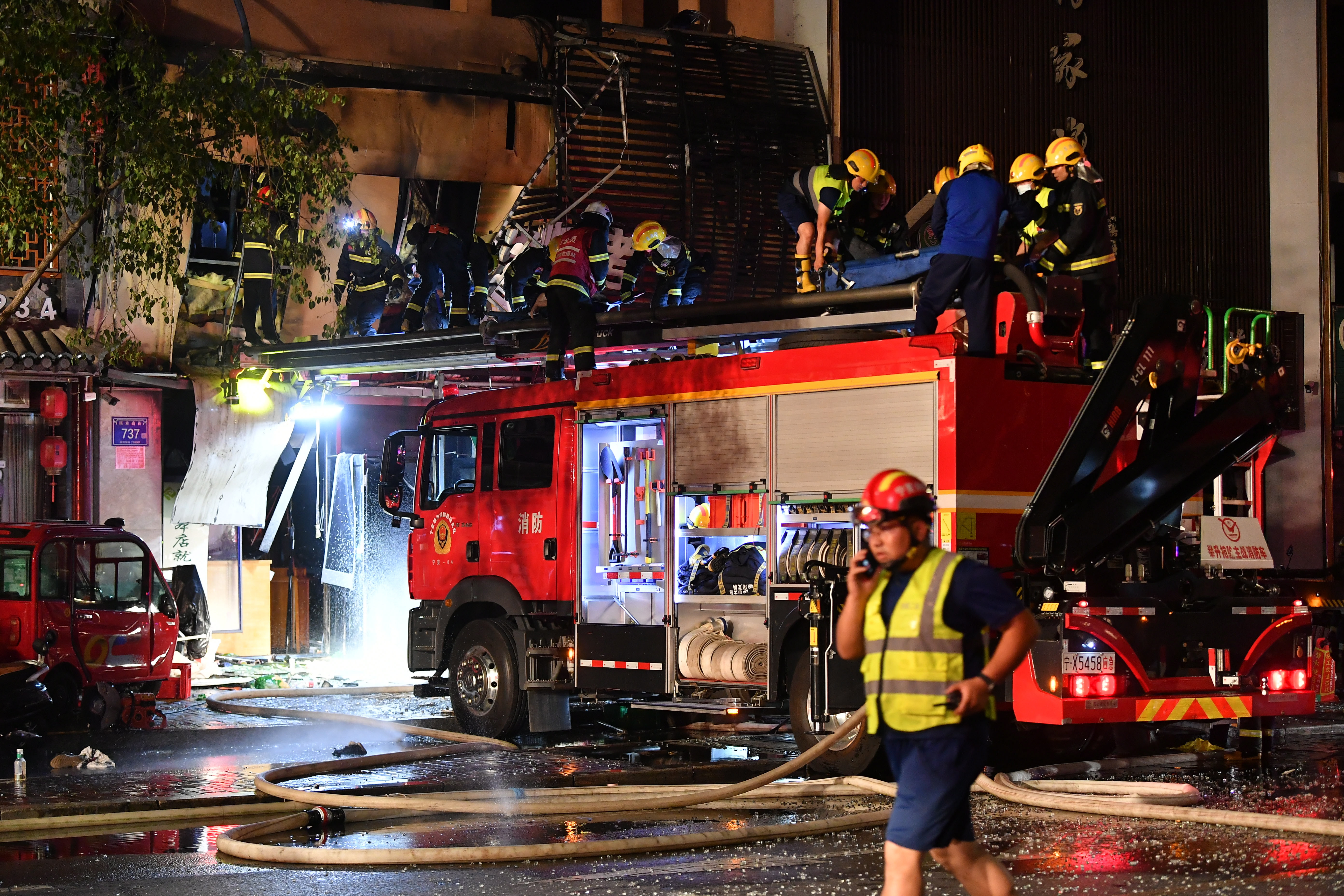 Un incendio en una escuela en China dejó 13 muertos
