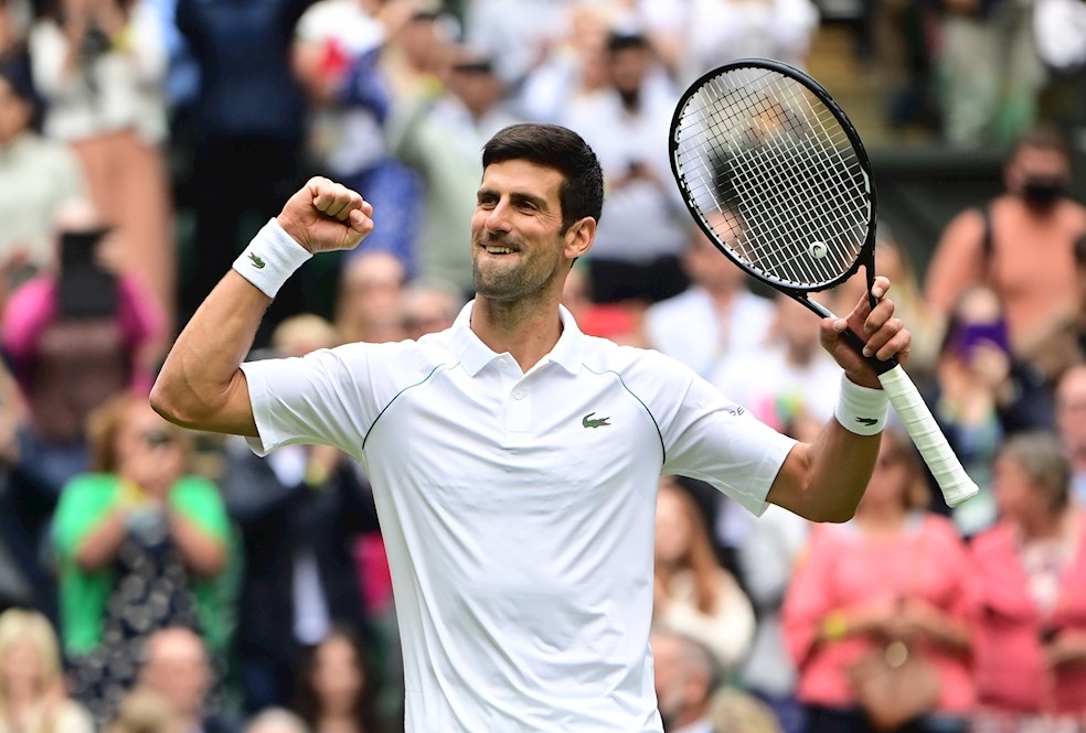 Djokvic sigue imparable y ya está en octavos de final de Wimbledon