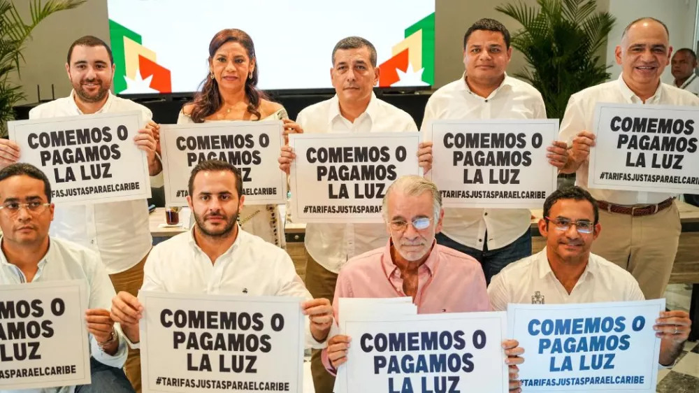 “Comemos o pagamos la luz”: mandatarios del Caribe protestaron por alzas en tarifa