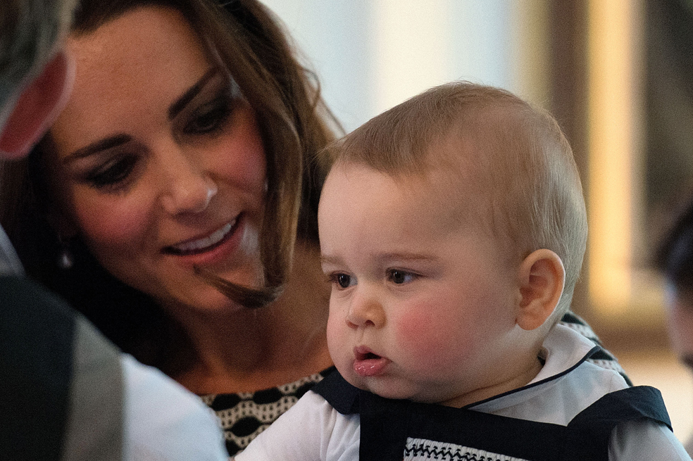 Las fotos más tiernas del bebé de la princesa Catalina y Guillermo