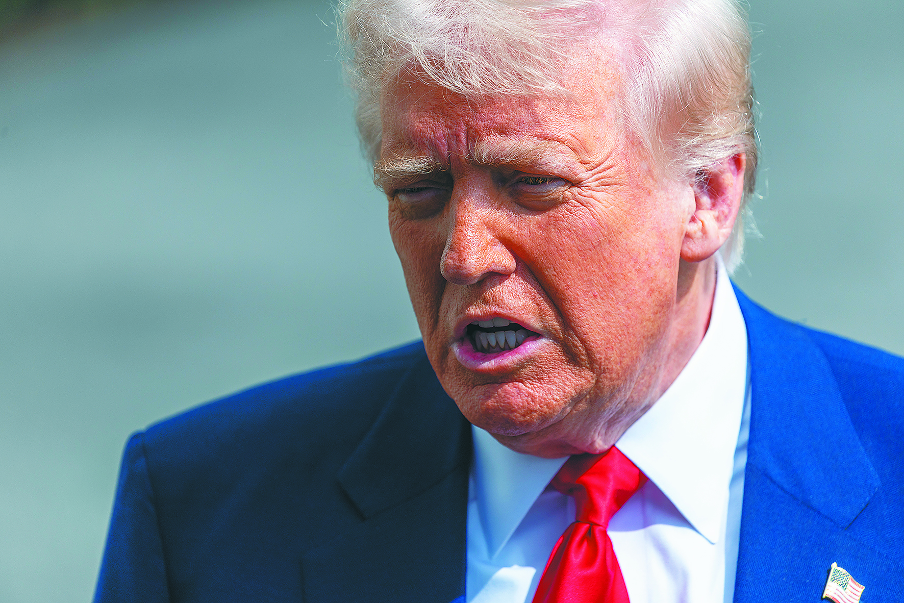 Trump le dijo a China que “entró en pánico” y a los inversores que se harán ricos