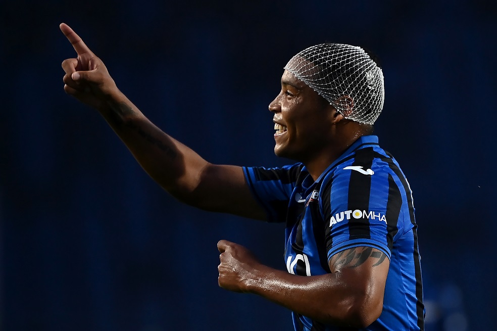 Luis Muriel le dio la victoria al Atalanta