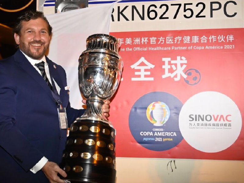 Alejandro Domínguez, presidente de Conmebol, confía en realizar la Copa América.