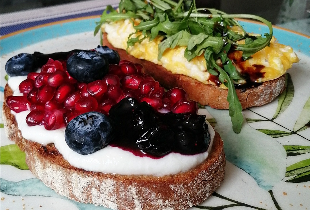 Tostadas saludables
