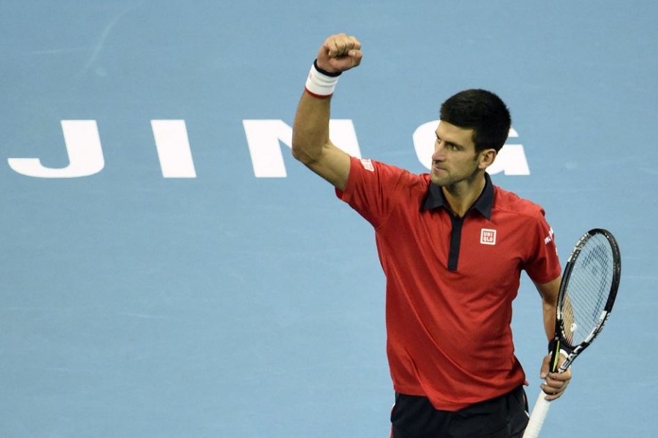 Novak Djokovic venció a Rafael Nadal en la final de Pekin. Foto: AFP