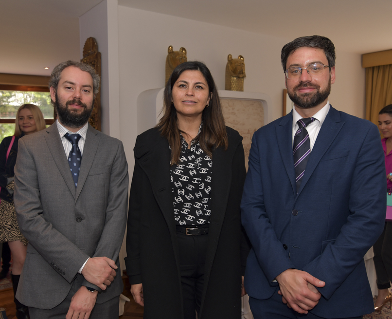 Federico Romero, Romy Romero y Alexandre Manhaes