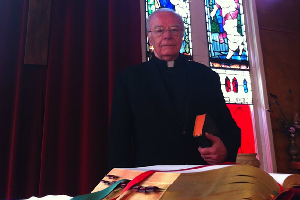 El representante del papa Francisco en las Malvinas