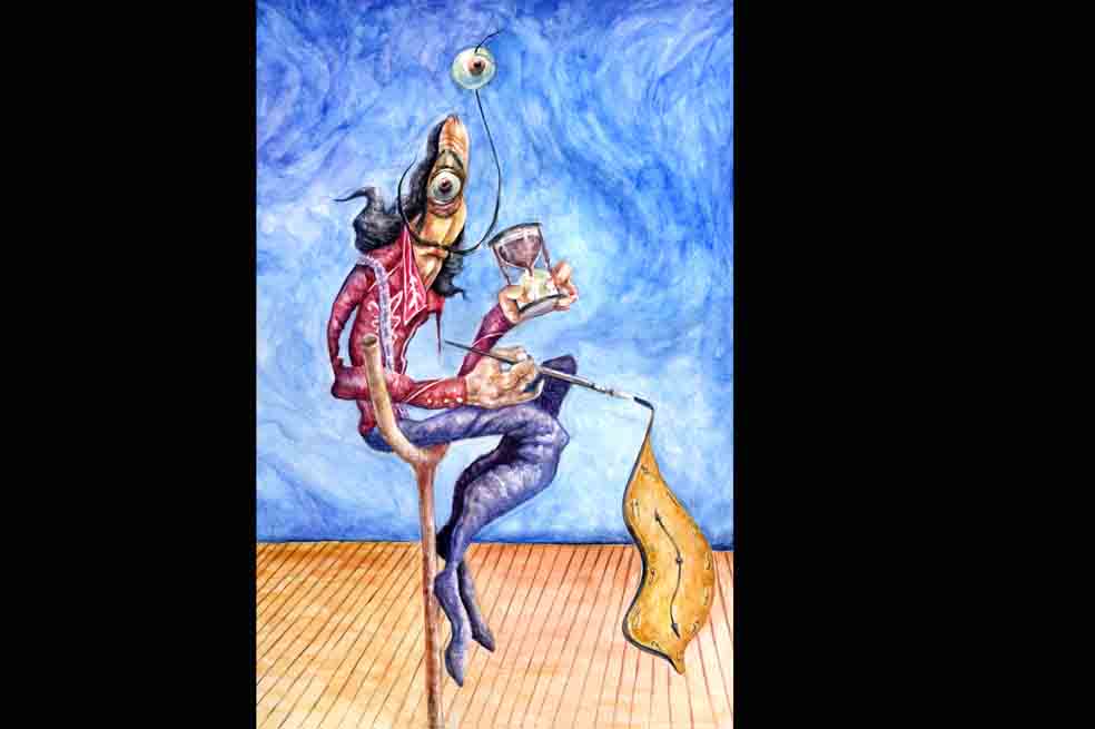Turcios: los trazos fuertes de la caricatura abstracta