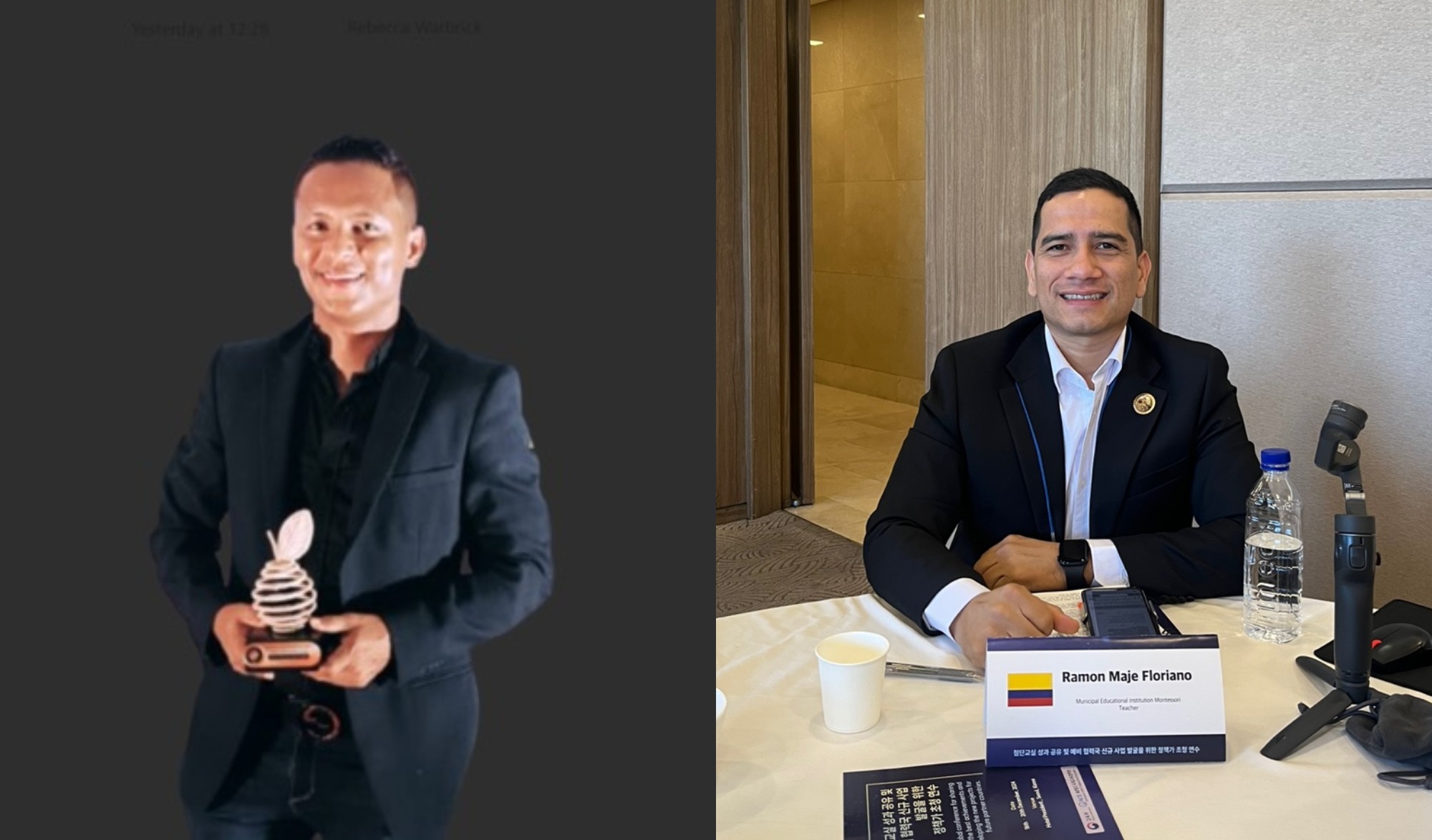 Dos profesores colombianos entre los 50 finalistas del premio Global Teacher Prize