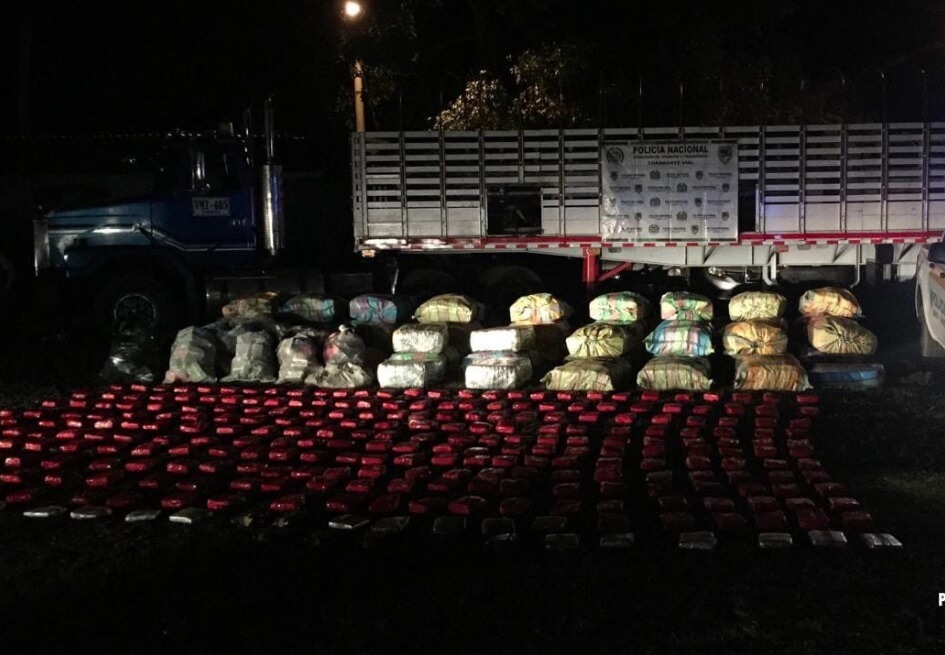 Incautan cerca de tres toneladas de marihuana en Tolima