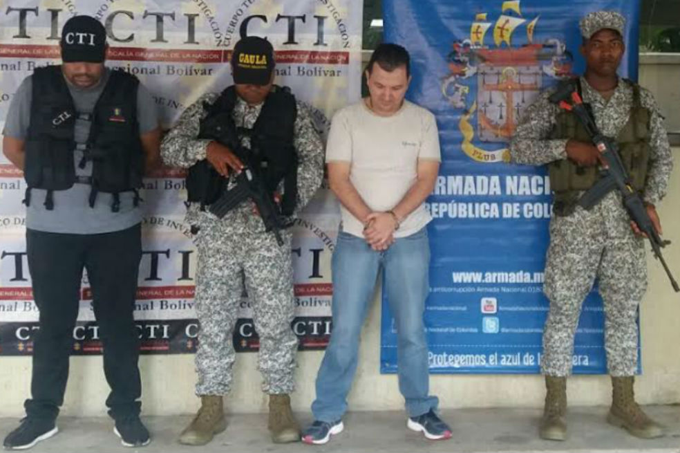 Armada y Fiscalía capturan a integrante del ‘Clan del Golfo’ en Bolívar