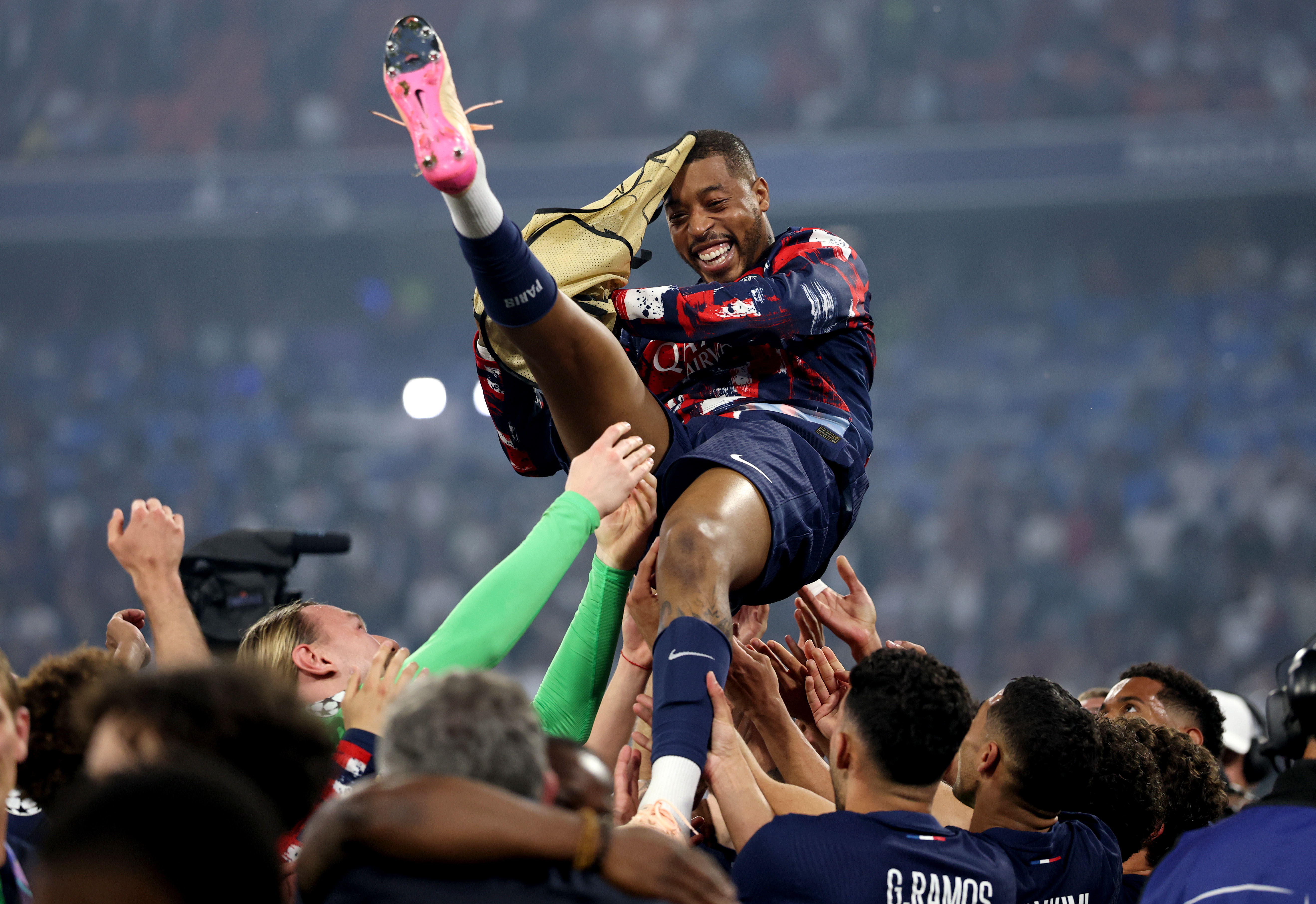 Las mejores fotos de la final de la Champions 2025
