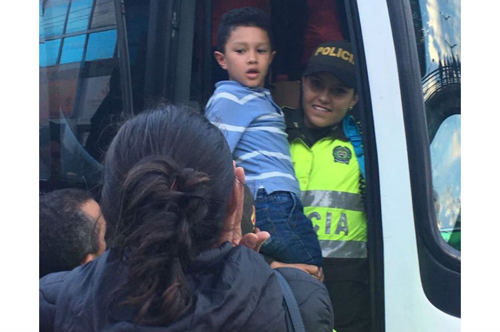 Encuentran a menor perdido en Bogotá