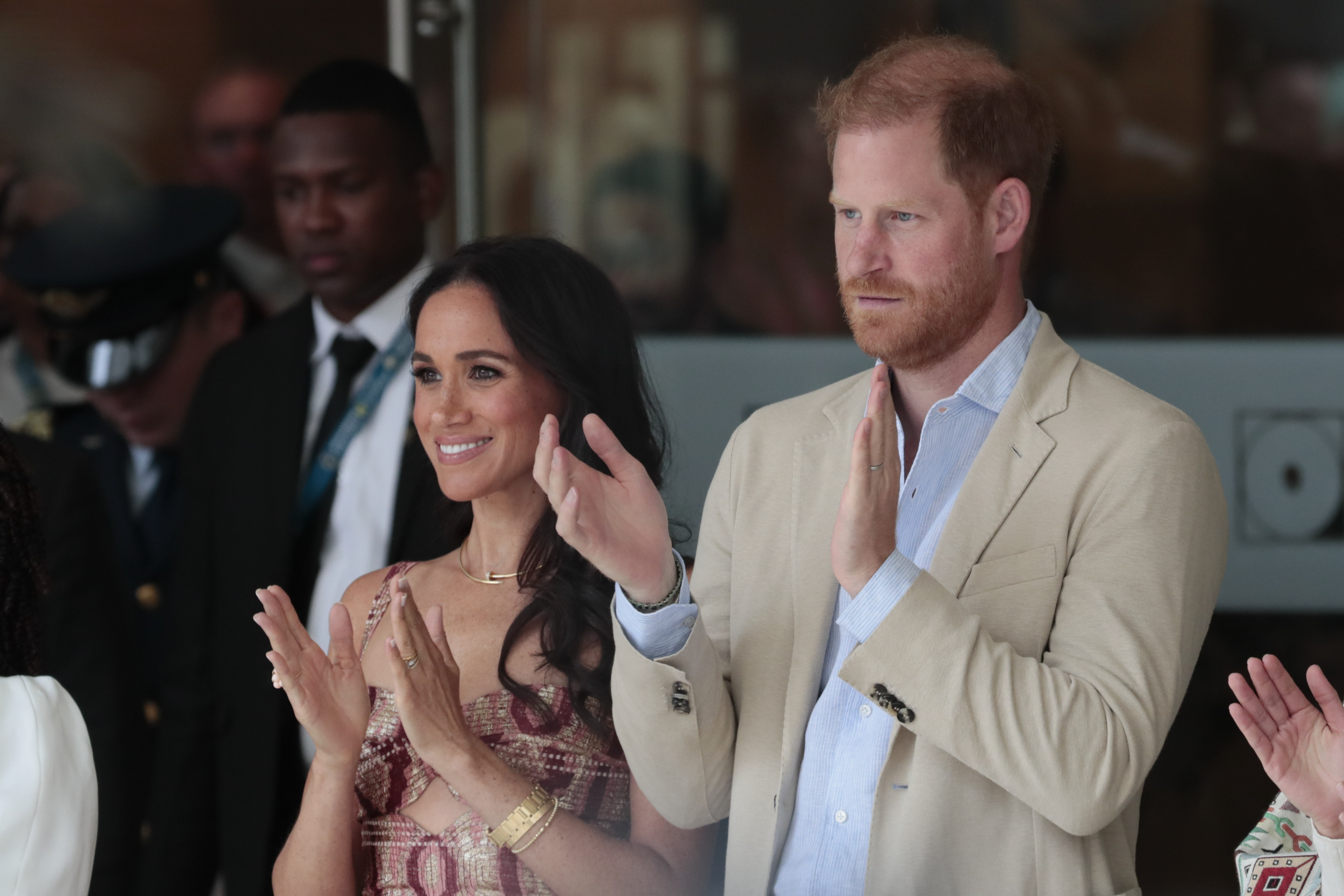 ¡Y llegaron los duques de Sussex!