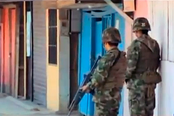 Farc atacaron municipio araucano en medio de fiestas patronales