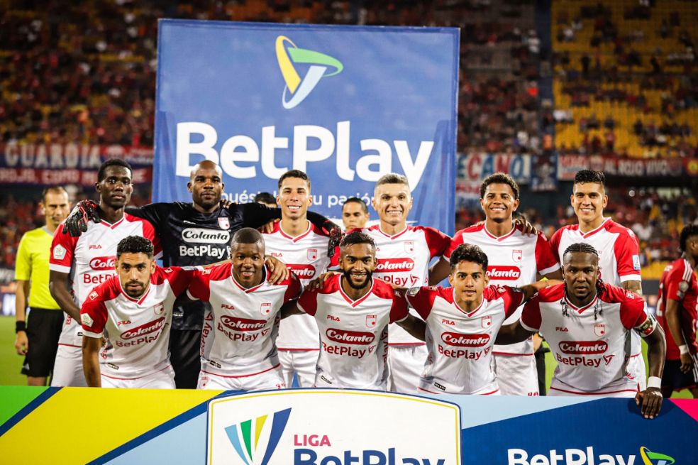 Los inicialistas de Independiente en el partido contra Medellín por la fecha 5 de la Liga BetPlay 2024.