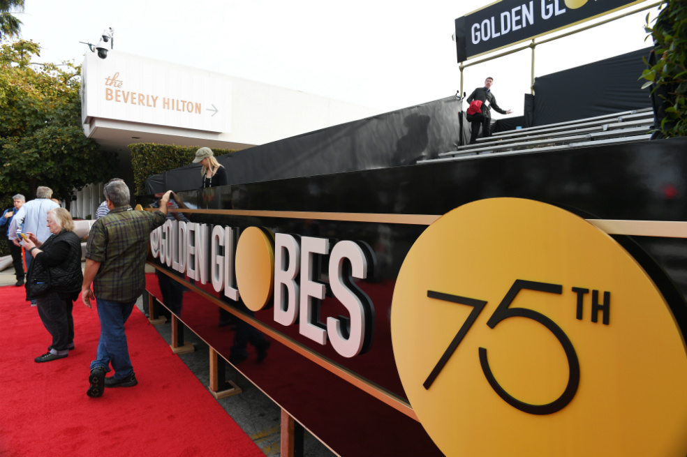 Globos de Oro: El negro dominó la alfombra roja, un mensaje contra el acoso sexual