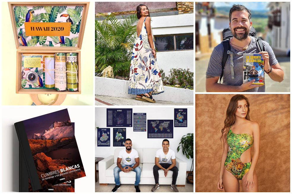 Detalles de emprendimientos colombianos ideales para los amantes de los viajes.
