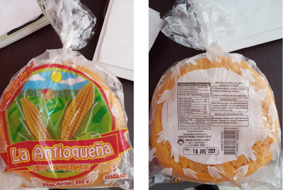 Invima alerta que están vendiendo arepas de chócolo con registro sanitario falso