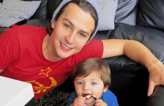 Sebastián Vega: «Siempre quise ser papá»
