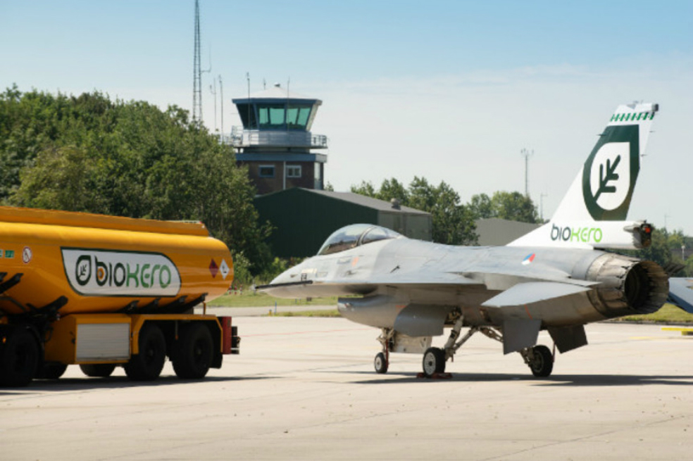 La aviación militar de Holanda usará biocombustible