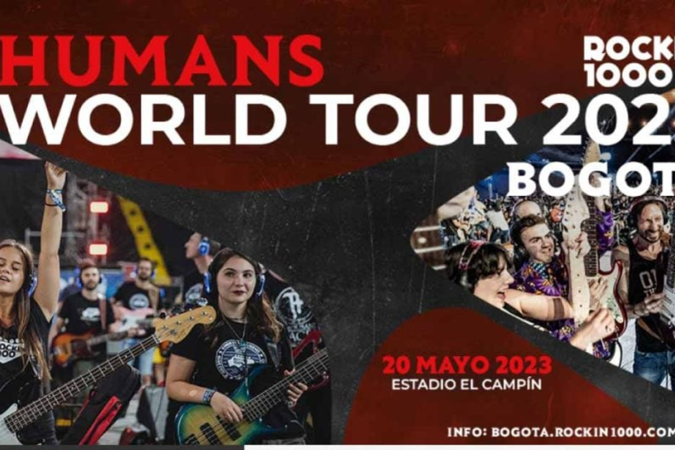 Rockin 1000 será aplazado: conozca la razón y cómo pedir la devolución del dinero