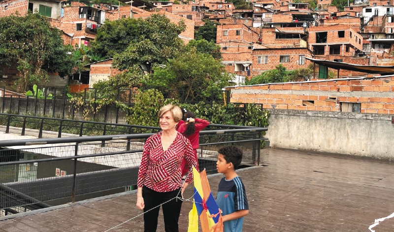 Evelyn Matthei: la presidenciable chilena que vino a aprender de Medellín