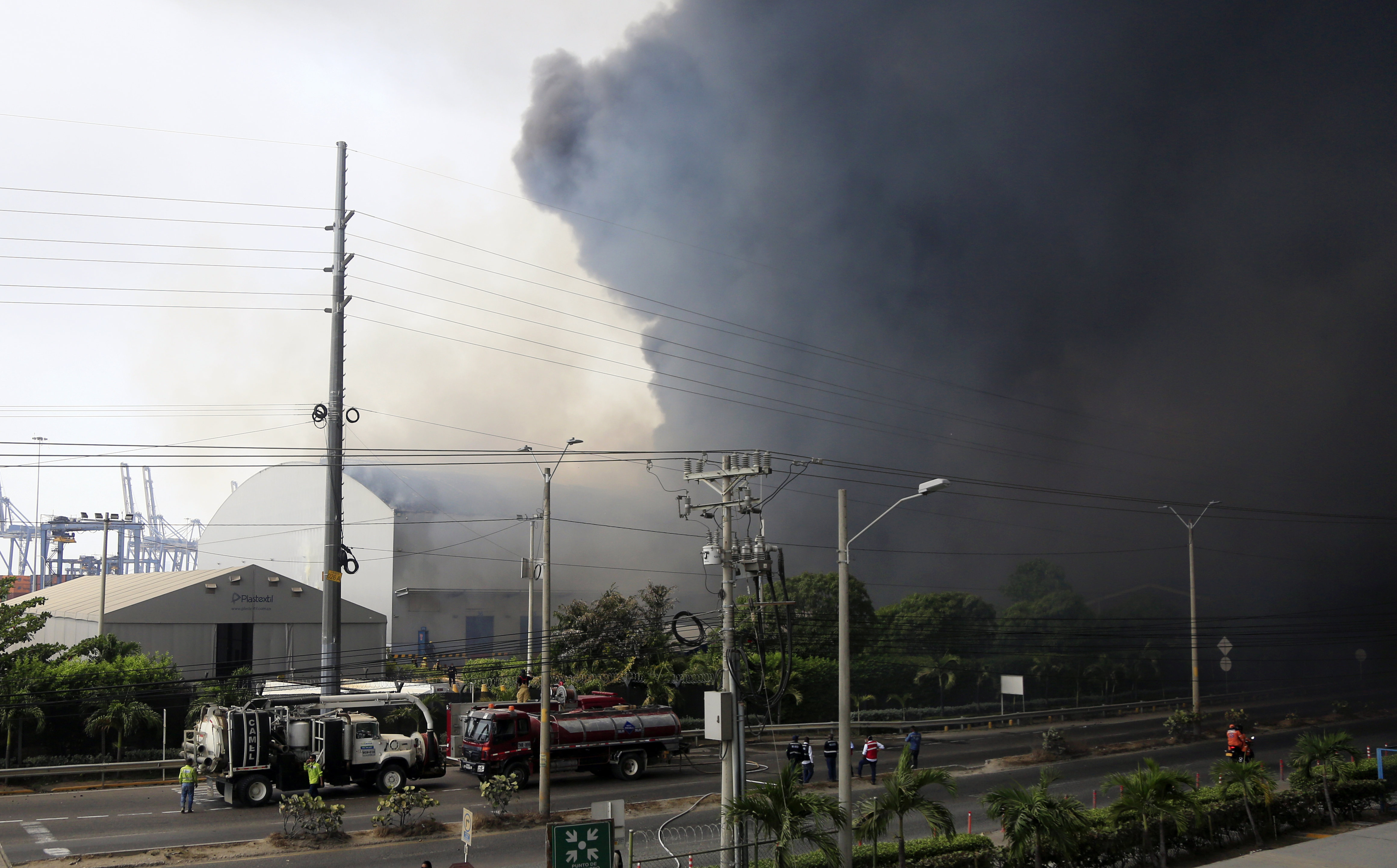 Controlaron incendio en bodega de Contecar, Cartagena, ¿cuáles fueron los daños?