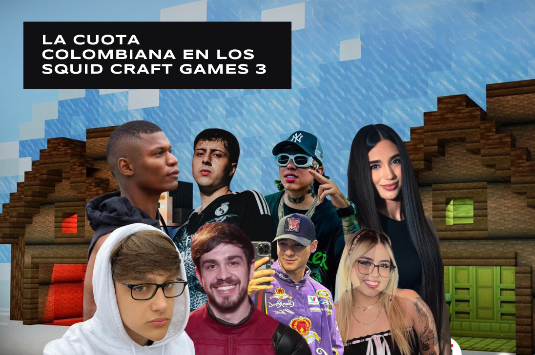 Los colombianos en Squid Craft Games 3