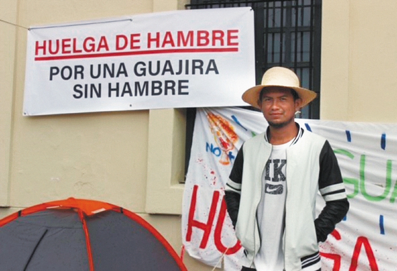 Treinta días de huelga por una Guajira sin hambre