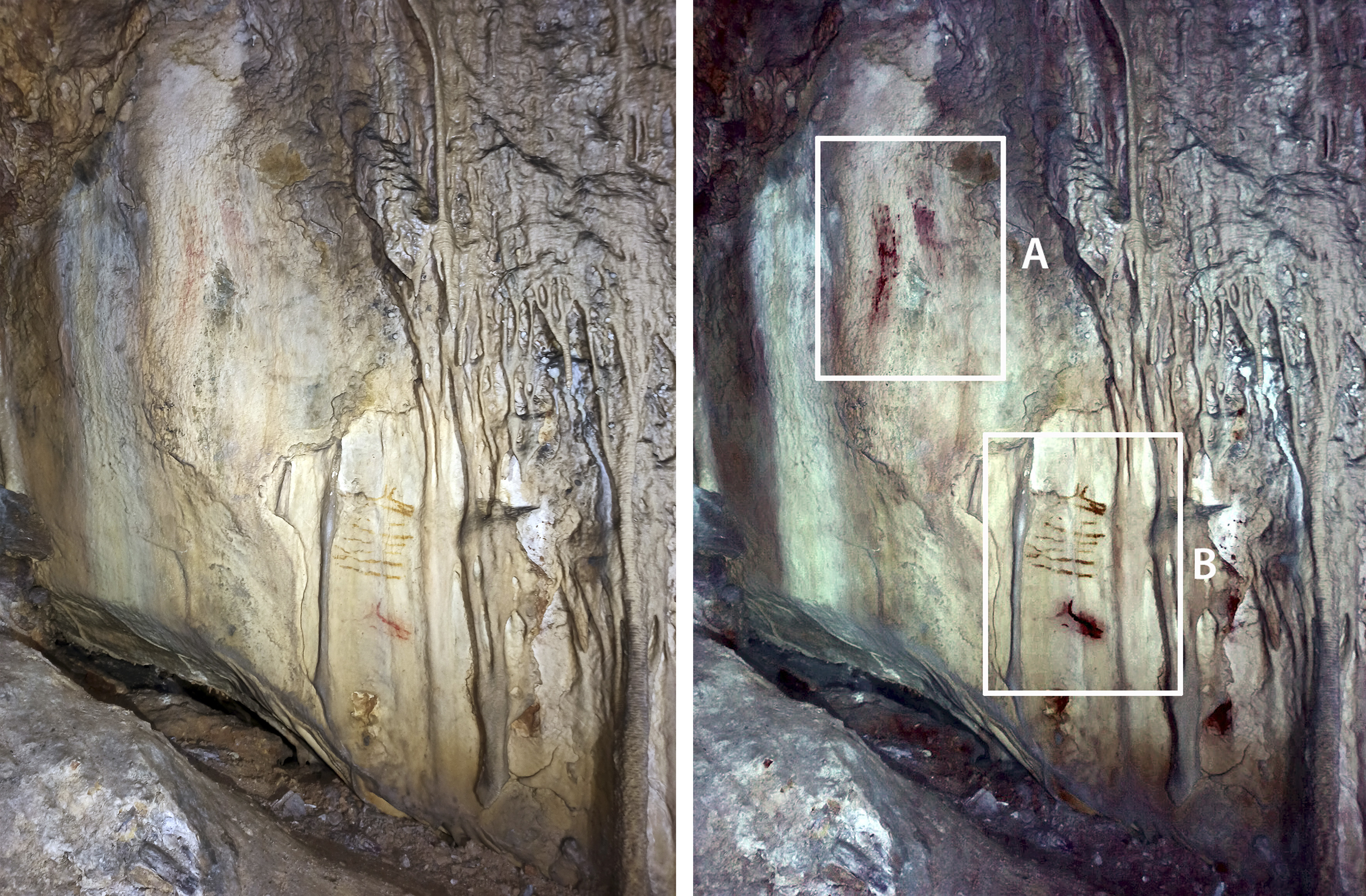Varias culturas antiguas visitaron una cueva en España durante miles de años