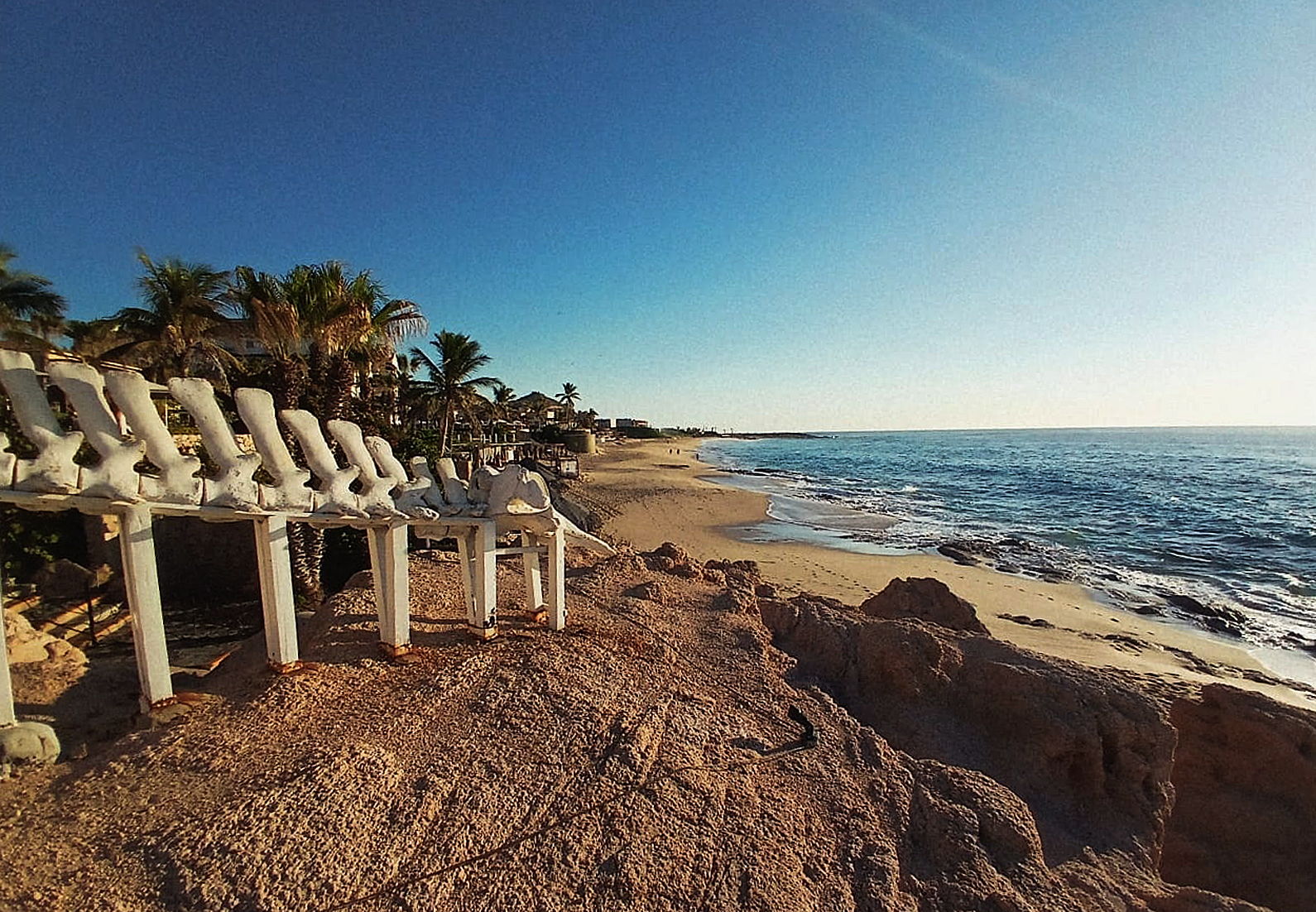 MEX7977. LOS CABOS (MÉXICO), 06/11/2025.- Fotografía de una playa este jueves, en el Mar de Cortés en Los Cabos (México). La restauración medioambiental supone también la recuperación de la "esperanza", por lo que debe emerger desde las comunidades para que haya "mejora social", señalaron diversos expertos durante el Foro Mar de Cortés, que se celebra en Los Cabos (Baja California Sur), en el noroeste de México. EFE/ Alfonso Fernández