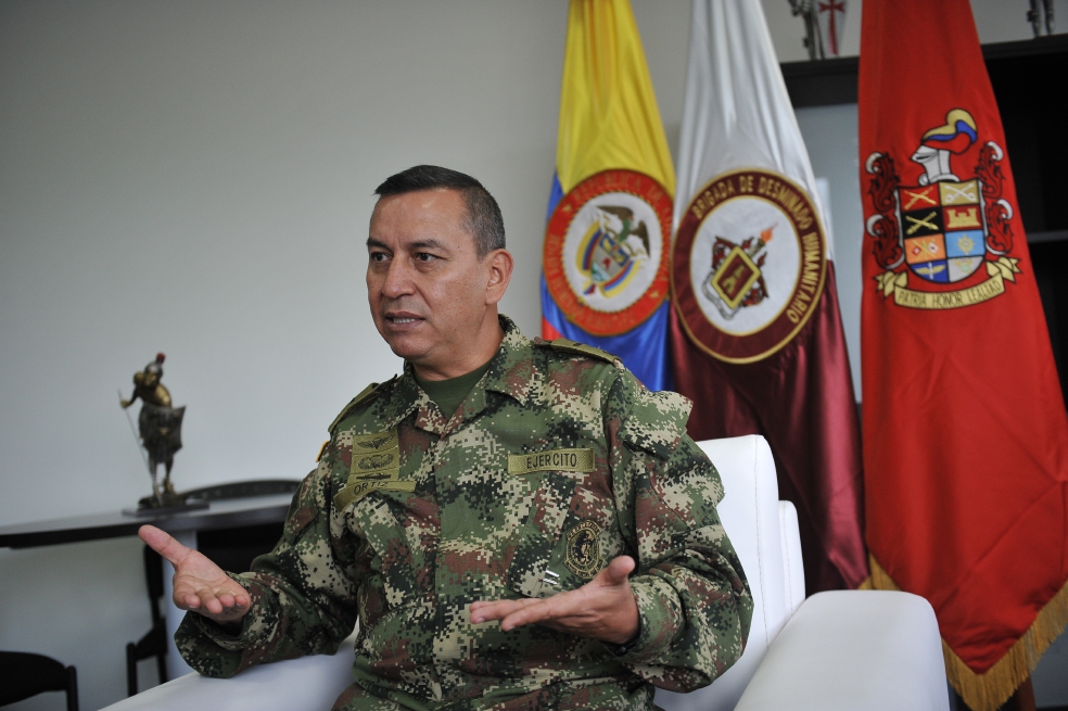 El optimismo de la Brigada de Desminado Humanitario del Ejército
