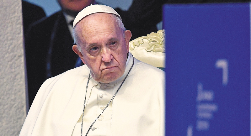 El papa Francisco alerta de “catástrofe ecológica” a los líderes mundiales