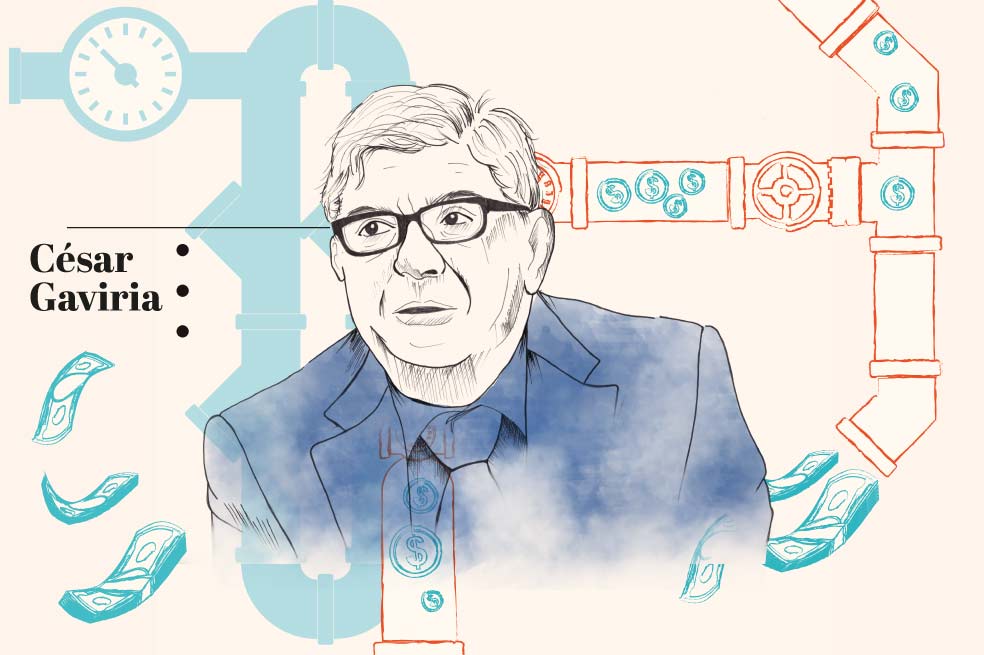 Energía offshore: el expresidente César Gaviria en Pandora Papers