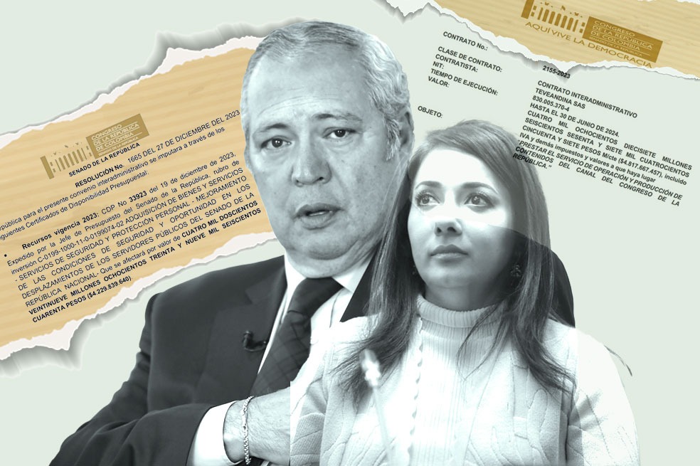 Así fue la contratación del Senado en la presidencia de Iván Name. Hay varios cuestionados y fichas políticas