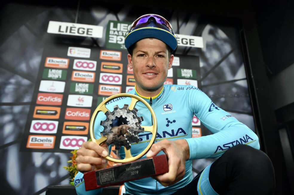 El danés Jakob Fuglsang conquista la Lieja-Bastoña-Lieja