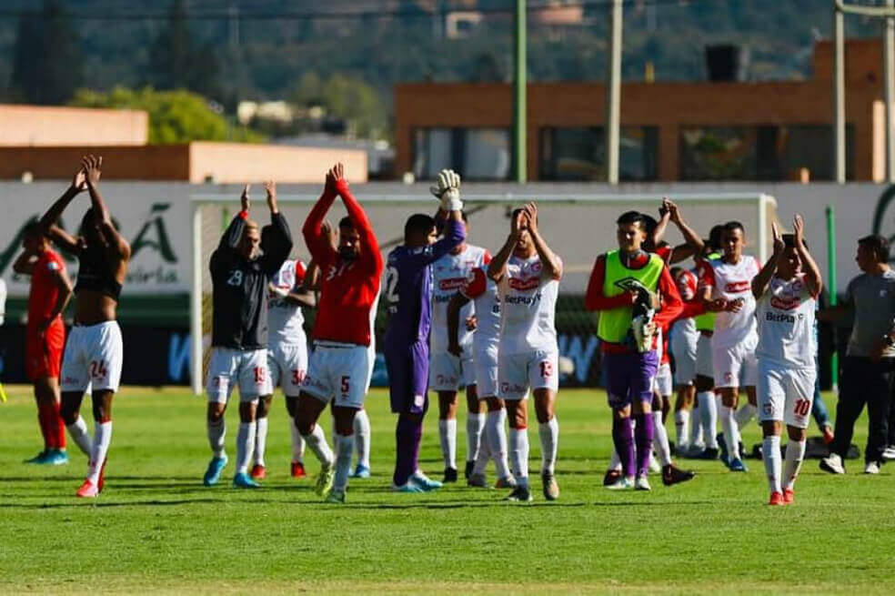 Santa Fe por primera vez logra los tres puntos en Tunja contra Patriotas