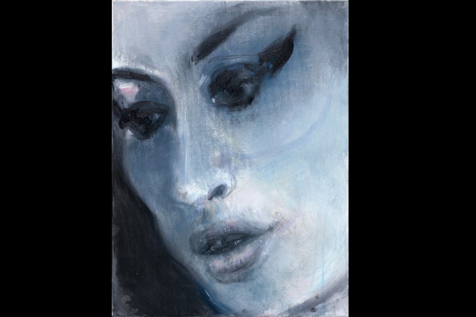 Amy Winehouse en óleo